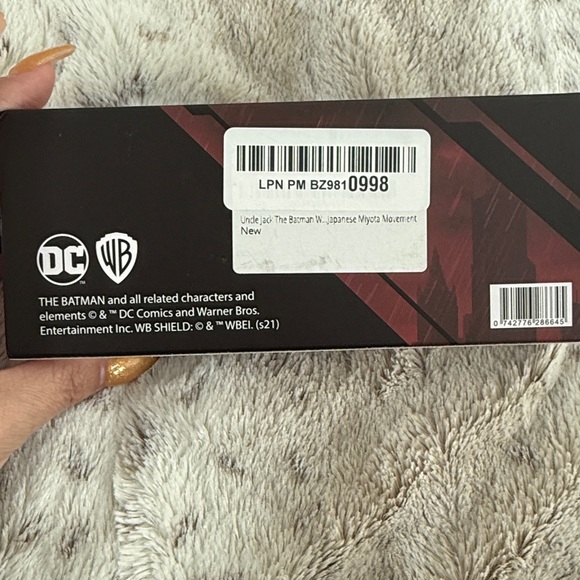 DC Batman Stealth Watch in Red and Black - Picture 14 of 15